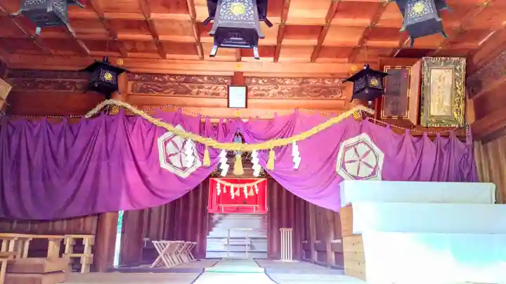 白山媛神社(上条白山媛神社)の本殿・本堂