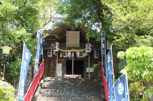 産土神社の本殿