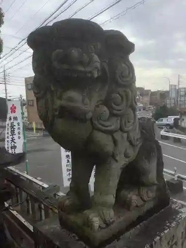 長草天神社の狛犬