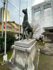 富士浅間神社の狛犬