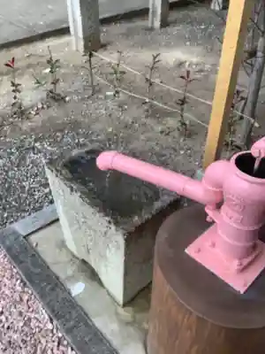 若宮八幡社の手水舎