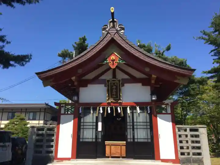 北鎮安全神社の本殿・本堂