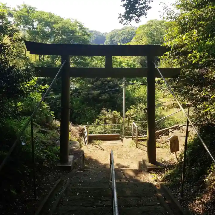 鉢形鷲神社の鳥居