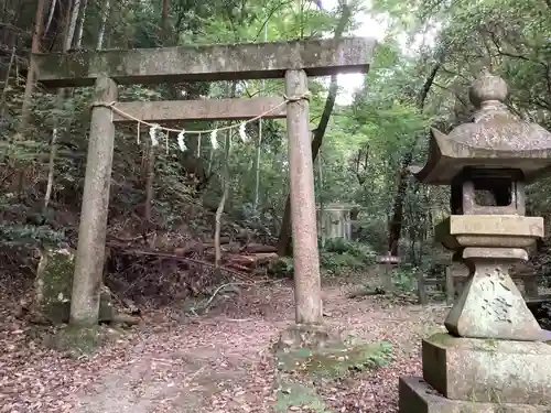 玉野御嶽神社の鳥居