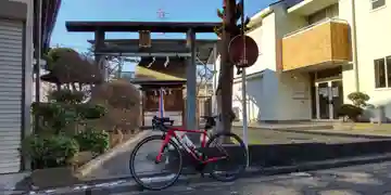 日枝金山神社の鳥居