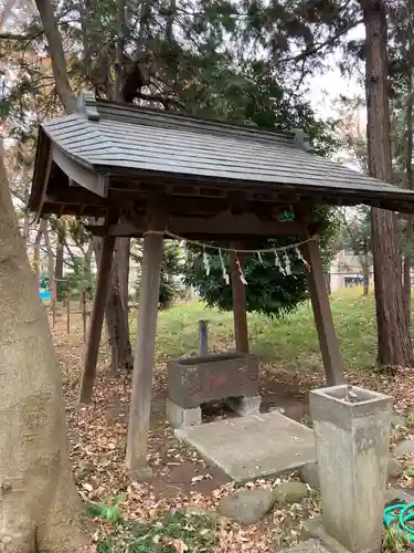 上宮稲荷神社の手水舎