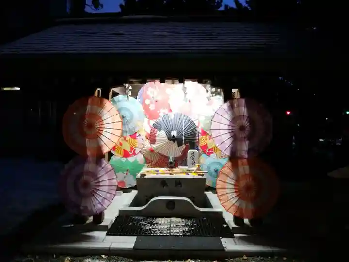 札幌諏訪神社の手水舎