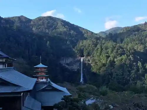 青岸渡寺の景色