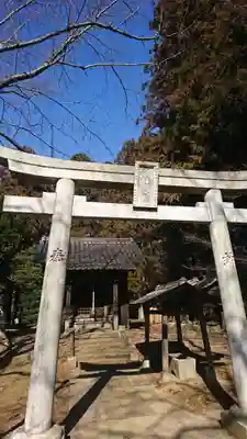 琴平八幡神社の鳥居