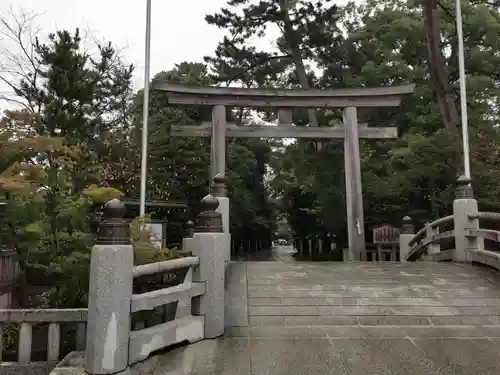 寒川神社の鳥居