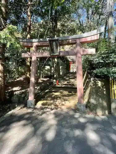 五社稲荷神社の鳥居