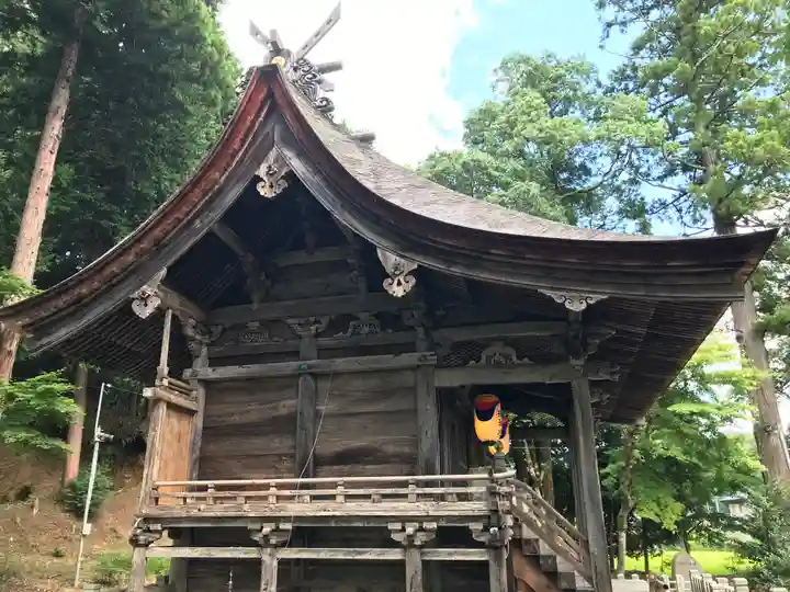久久比神社の本殿・本堂