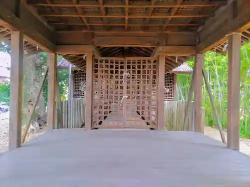 立部社（北市場町）の本殿・本堂