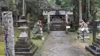 日吉神社(竹林寺境内摂社)の鳥居