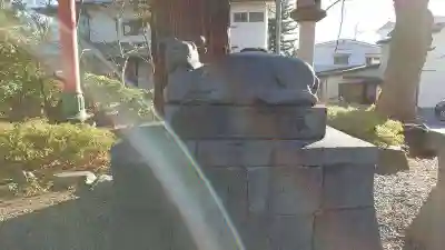 深志神社の狛犬