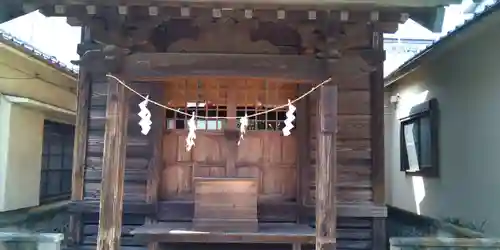 葛原神社の本殿・本堂