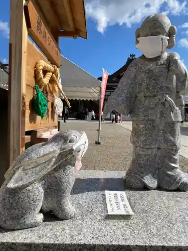 八坂神社(祇園さん)の像