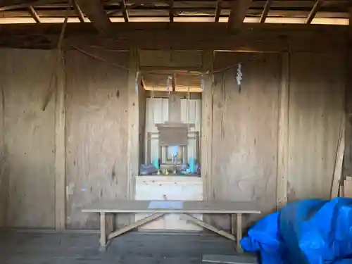 鉄杖山火守神社の本殿・本堂