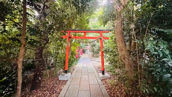 夜疑神社の自然