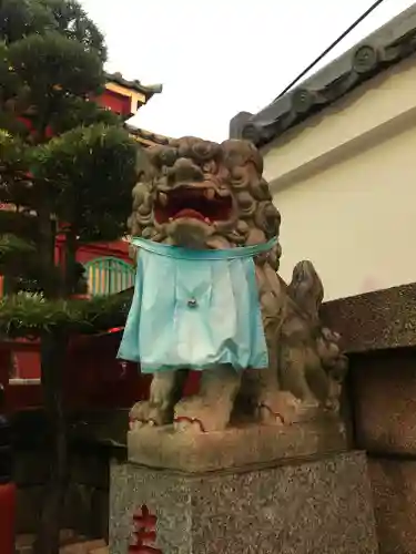 摩利支天 徳大寺の狛犬