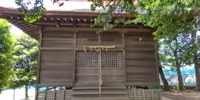 谷地川八幡神社の本殿・本堂