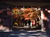 目の霊山 油山寺の山門・神門