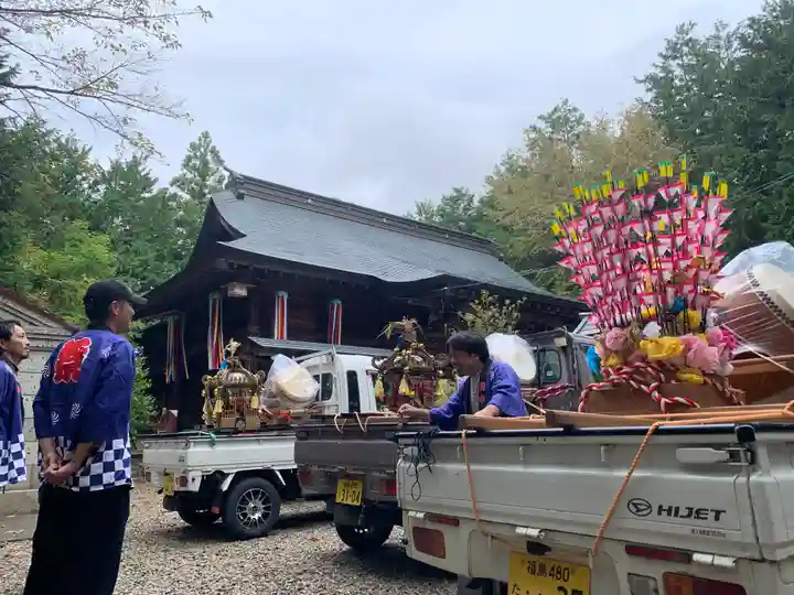 滑川神社 - 仕事と子どもの守り神(福島県)