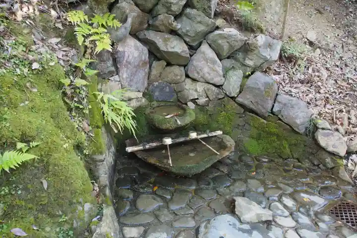 鞍馬寺の手水舎