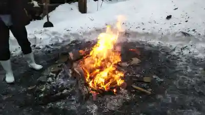 桜松神社の初詣