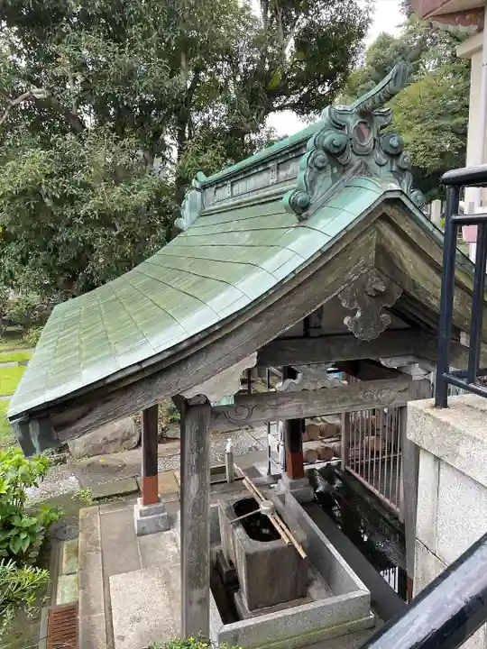 宗隆寺の手水舎