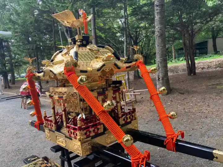 温根湯神社のお祭り