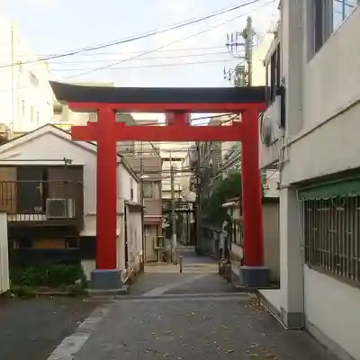 元町厳島神社の鳥居
