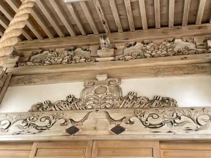 上ノ國八幡宮の芸術