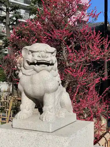 蒲田八幡神社の狛犬