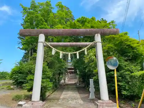 有賀神社の鳥居