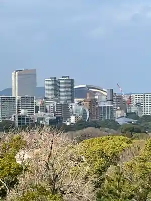 福岡縣護國神社の周辺