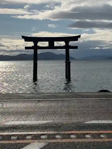 白鬚神社の鳥居