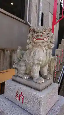 三田春日神社の狛犬