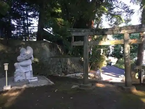 五所神社の鳥居