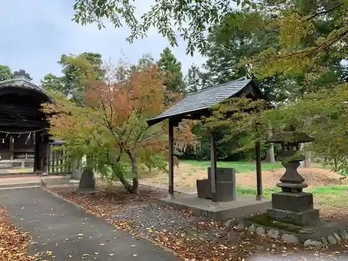 大我井神社の手水舎