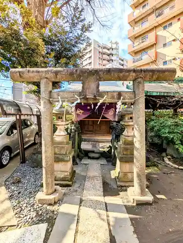 小野照崎神社の鳥居