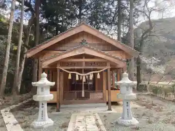 河内神社の本殿・本堂