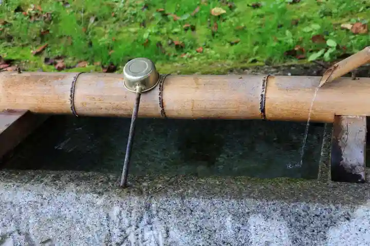 三春大神宮の手水舎
