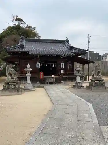 五日市八幡神社の本殿・本堂