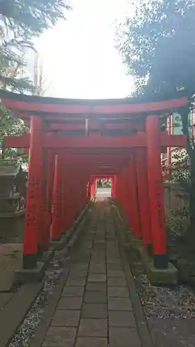 東京羽田 穴守稲荷神社の鳥居