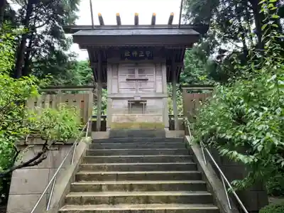 中正神社の本殿・本堂