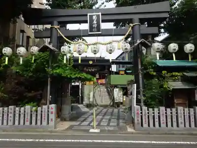 菊名神社の鳥居