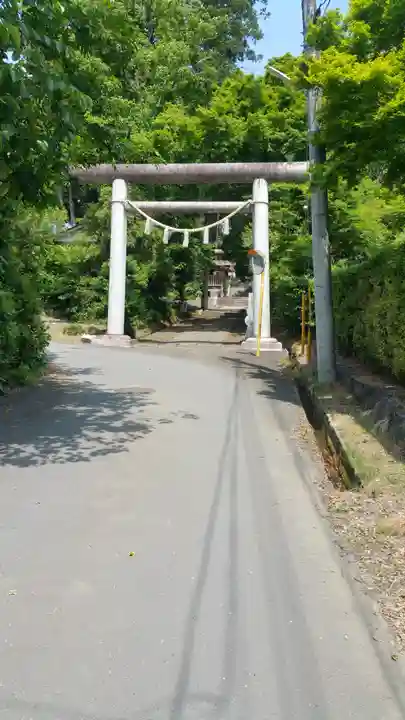 有賀神社の鳥居