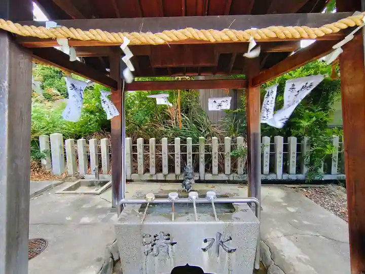 天神社・覚明堂(牛山町)の手水舎