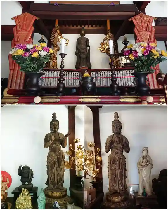 観音寺(世田谷山観音寺)の仏像